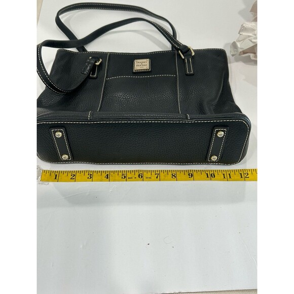 Dooney & Bourke Handbag Women’s Black Lexington Leather Pebble Grain - Picture 8 of 12